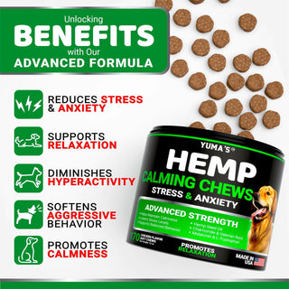 Hemp Calming Chews for Dogs- Chicken Flavor
