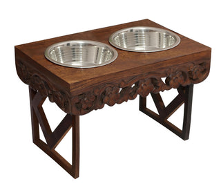 Elevated Pet Feeder for Dogs and Cats