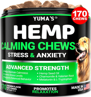 Hemp Calming Chews for Dogs- Chicken Flavor