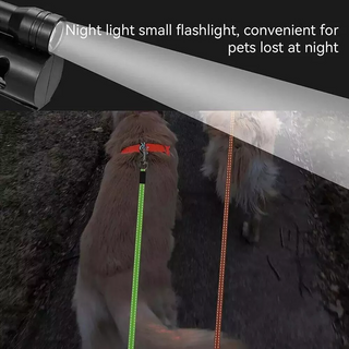 Dual Pet Leash Retractable Reflective
