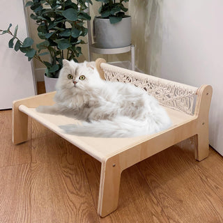 TOYAFUN Boho Cat or small dog Hammock Bed